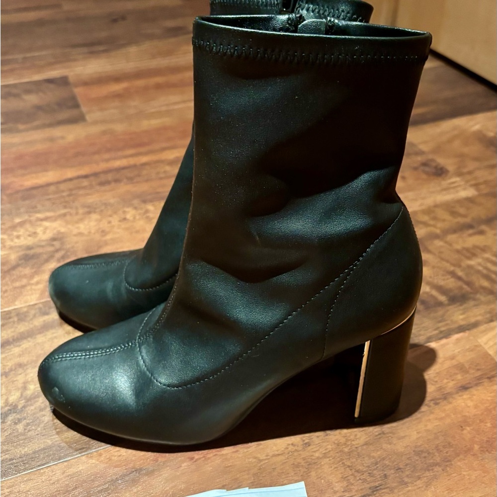 BCBG Black Ankle Boots